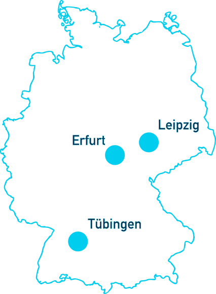 Deutschland Karte - Unsere Standorte